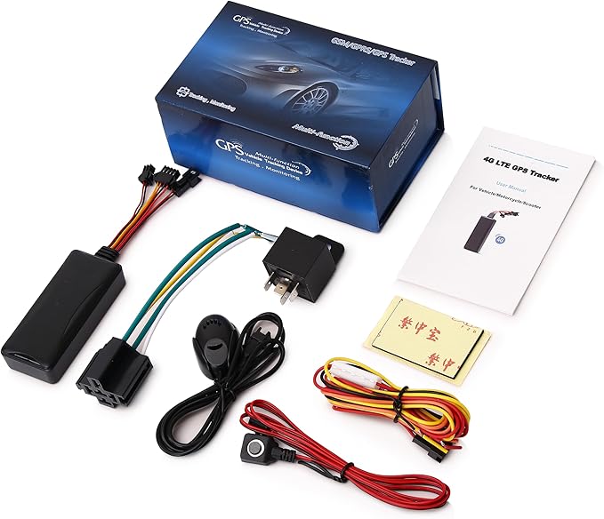 4G GPS Car GPS Tracker for Vehicles Real-time Locator GPS/GSM/GPRS/SMS Tracking Cars Antitheft with Mobile APPs