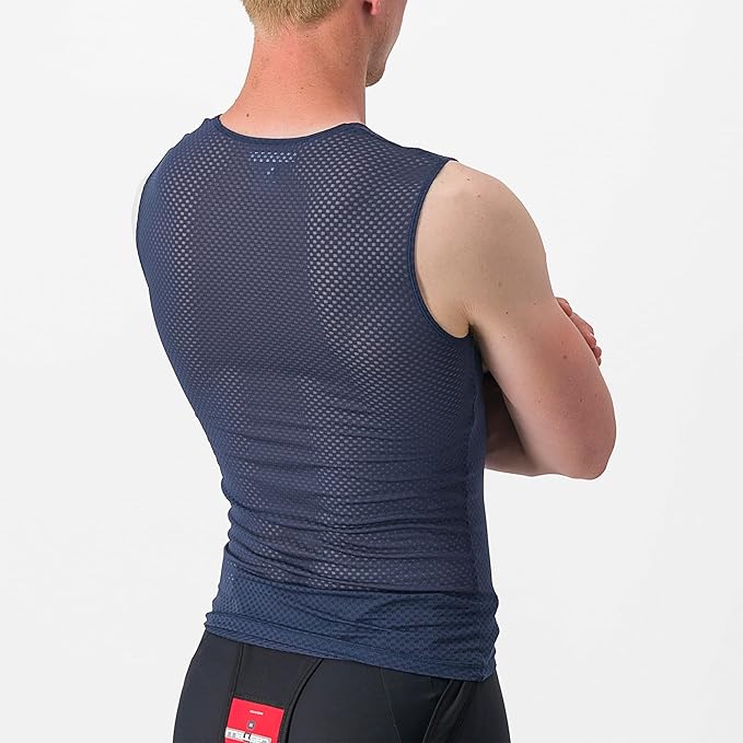CASTELLI Men’s Pro Mesh 2.0 Sleeveless Jersey, Breathable Cycling Mesh Base Layer for Road, Gravel Biking & Racing