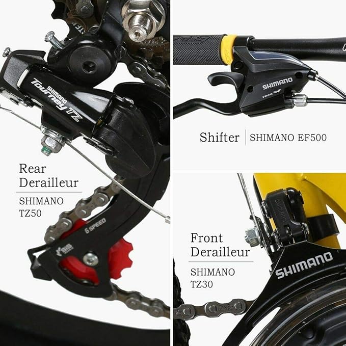 EUROBIKE 26 in Folding Mountain Bikes for Adult Men and Women G6