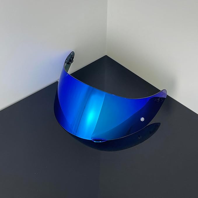 Helmet Visor Replacement,Motorcycle Helmet Face Shield for ILM 902,902L,902BT (Revo Deep Blue-Day Use Only)