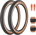 ZUKKA Bike Tire 20/24/26/27.5/29 x 2.125 Bike Tire 2 Pack Mountain Bike Tire Folding Replacement Tire for MTB Mountain Bike, Kids