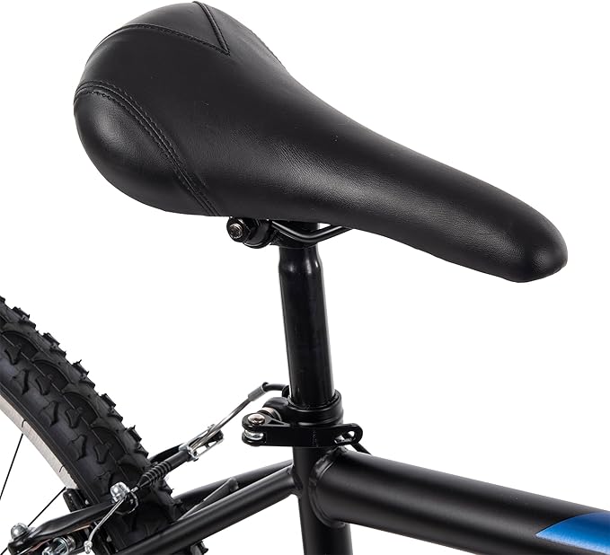Huffy Stone Mountain Bike for Men and Women, 20”/24”/26”, 6-Speed (20”) or 21-Speed, Front or Dual Suspension (Varies), Multiple Colors, Adjustable Saddle, Shimano Equipped, All-Terrain Tires