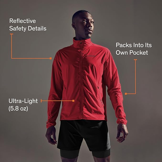 GOREWEAR Spinshift Men’s Cycling Windbreaker Jacket | Lightweight, Packable, Water-Repellent Bike Jacket for Men