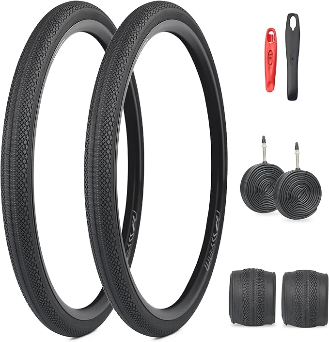 MEGHNA Bike Tire 700C Gravel Bike Tire Foldable 700 x 40C Tire for Road Racing Anti - Slip 40-622mm Replacement Tire for Road Bike Hybrid Bike Commuter Bike