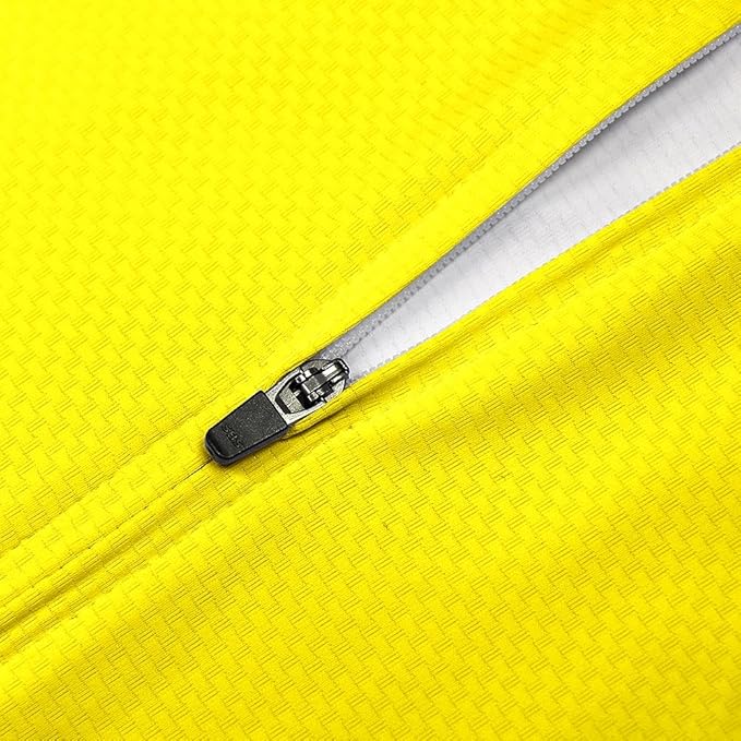 Men's Cycling Jerseys Long Sleeve Bike Biking Shirts Full Zip with Pockets Road Bicycle Clothing