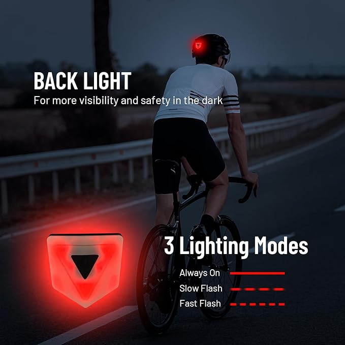 Favoto Bike Helmet Adult - Bicycle Helmet for Men Women Lightweight Cycling Helmets with Led Light Detachable Magnetic Goggles, Breathable Road Bike Mountain Ebike Helmets Adjustable Dial Fit