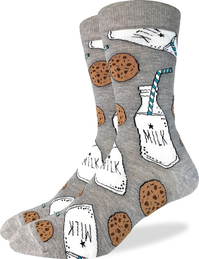 Good Luck Sock Novelty Crew Socks for Adults - For Men, Women and Teens
