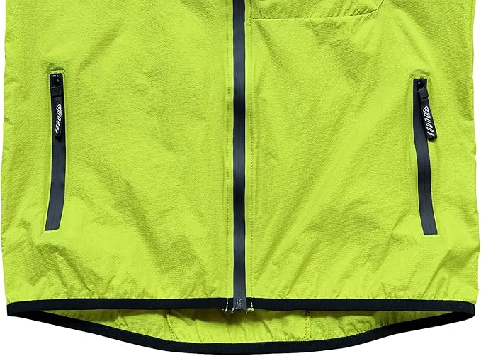 Wulibike Windbreaker Jacket Women Lightweight Rain Jacket Packable Reflective Hooded For Cycling,Hiking Outdoor Sports