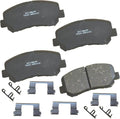 Bendix Premium SBC1640K1 Ceramic Front Brake Pads for Chrysler 200 2015, Dodge Dart 2016-2013