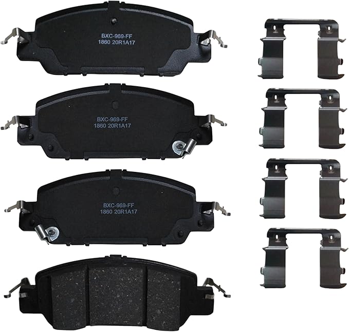 Bendix Premium SBC1860 Ceramic Front Brake Pads for Honda Accord 2017-2016