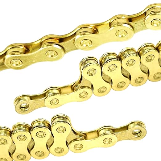 VERKSTAD 11 Speed Bike Chain, Bike Chain 1/2" x 11/128" 118 Links for Road Bike MTB Racing Cycling