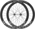 Carbon Road Bike Wheelset, 700C Snowflake Pattern Clincher Bicycle Cycling Racing Wheelset, 50mm Deep Stability Aerodynamic Wheel