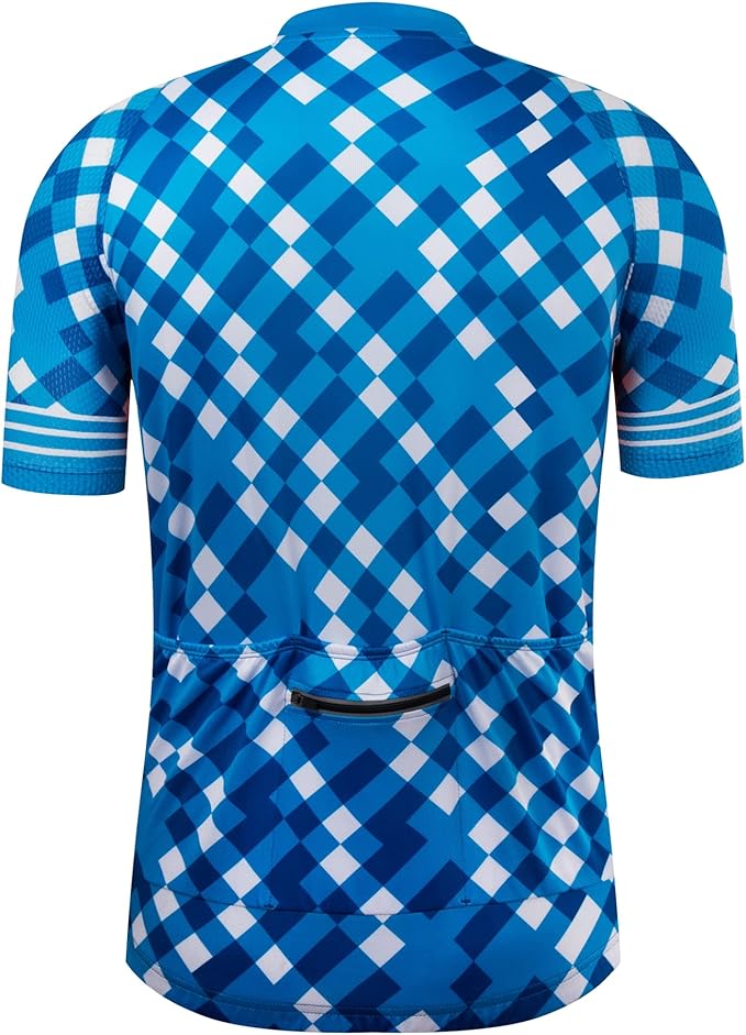 Coconut Ropamo CR Mens Cycling Jersey Short Sleeve Road Bike Shirt with 3+1 Zipper Pockets Breathable Quick Dry