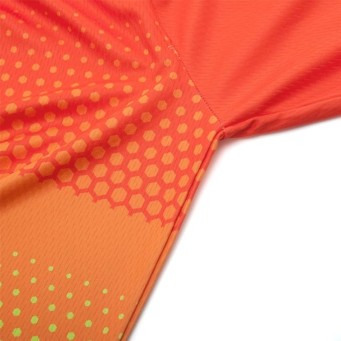 Men's Mountain Bike Jersey Long Sleeve MTB Off-Road Motocross Jersey Quick Dry Downhill&Motocross Shirts