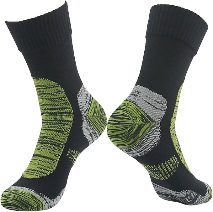 RANDY SUN Waterproof Breathable Socks, [SGS Certified] Unisex Novelty Skiing Trekking Hiking Wading Trail Socks
