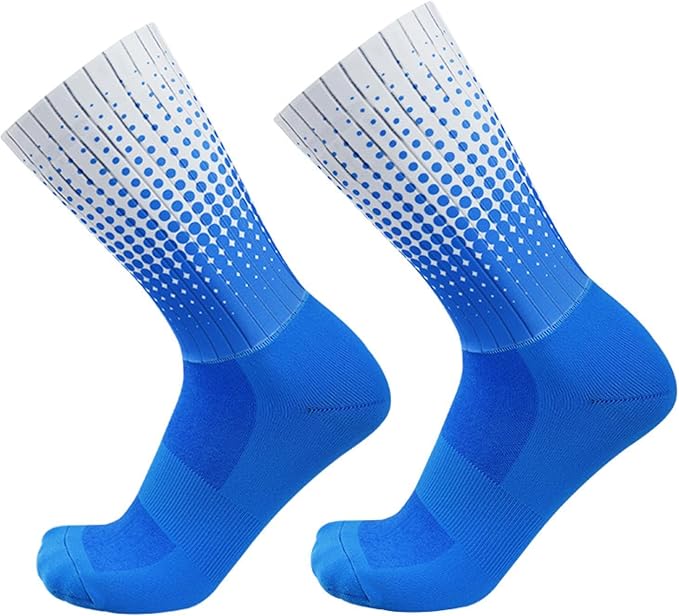 Aero Socks Silicone Non-Slip Breathable Comfortable and Durable Sports Cycling Socks one size 6-12