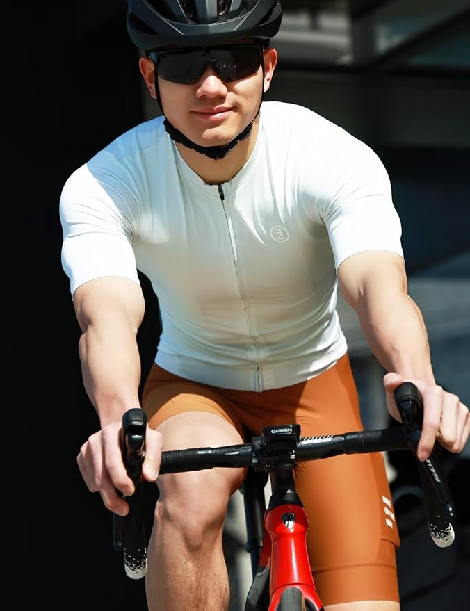INBIKE Cycling Jersey Men Breathable Bike Shirt Quick-dry Reflective Bicycle Clothing for Road Biking Riding