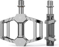 Mountain Road Bike Pedals -Bicycle Flat Pedals Aluminum 9/16" Sealed Bearing- Lightweight Platform for Road Mountain BMX MTB Bike Children's Bicycle