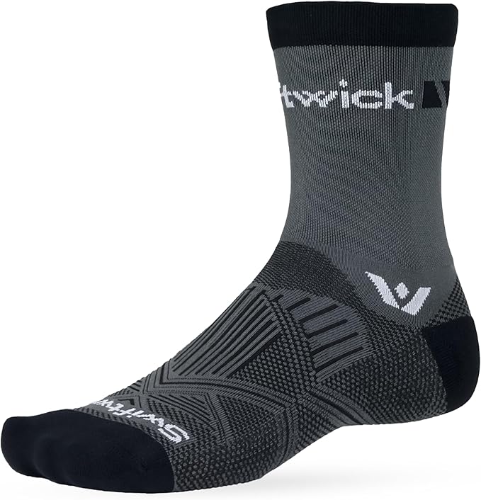 Swiftwick - ASPIRE Mid-Crew Cycling Socks, Maximum Breathability, Moisture Wicking