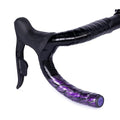 GUEE SL Speed Road Bike Handlebar Tape – Premium PU Leather, Microtex Structure, Shock-Absorbing Foam, Ultra-Light 30g, Anti-Slip Racing Grip (2 Rolls, Storm Purple)