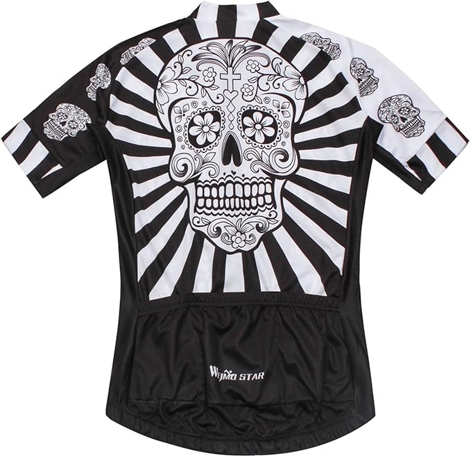 Weimostar Men's Cycling Jersey Men Mountain Bike Jerseys Short Sleeve Tops S-5XL