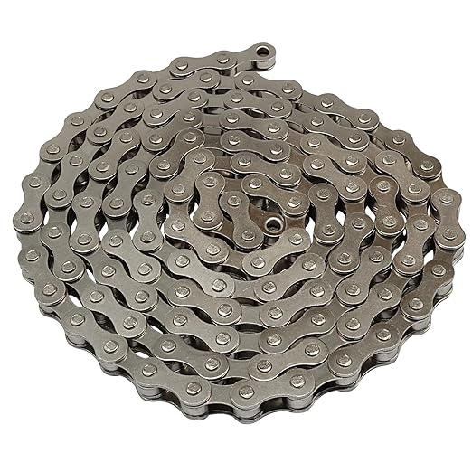 Murtenze Single Speed Bike Chain 1/2 x 1/8 Inch 114 Links Bike Chain for Road Mountain Racing Cycling/Bikers