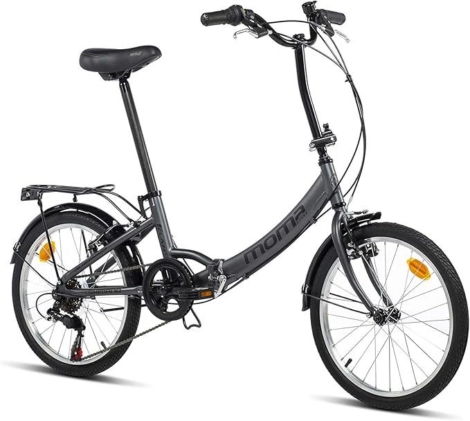 Unisex's First Class White Folding Bike