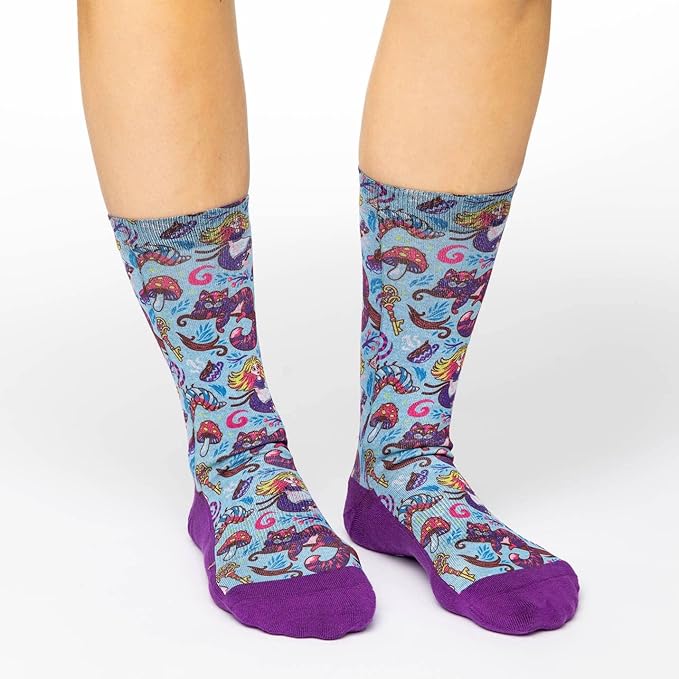 Good Luck Sock Novelty Crew Socks for Adults - For Men, Women and Teens