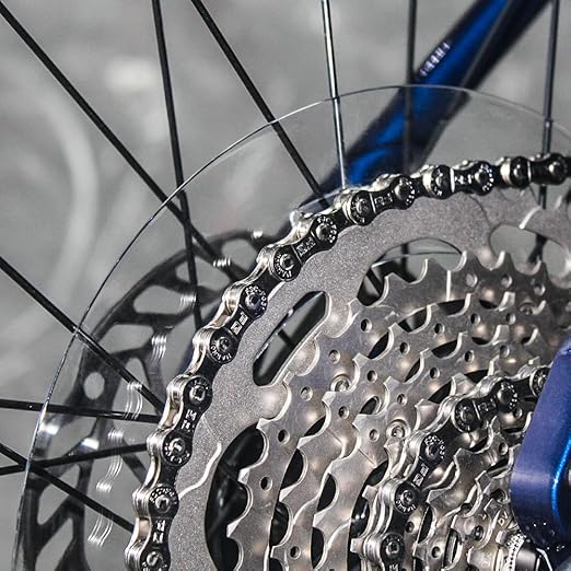 AKRAF 6/7/8 Speed Bike Chain 1/2 x 3/32 Inch, 8-Speed Alloy Steel Mountain/Road Bike Chain