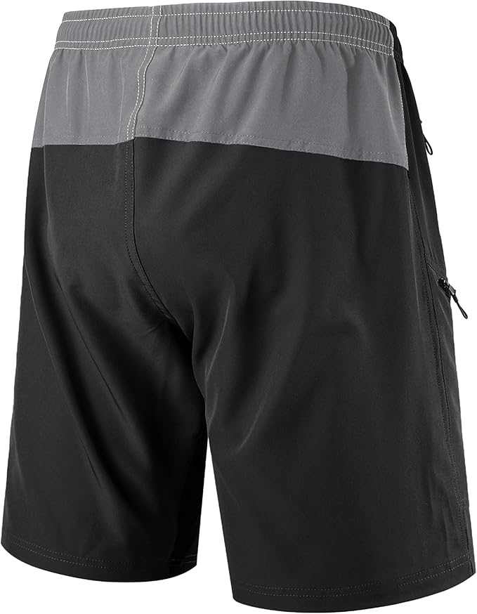 Men's Mountain Bike Shorts 3D Padded Baggy Bicycle Riding Cycling Shorts Quick Dry Lightweight Biking Shorts