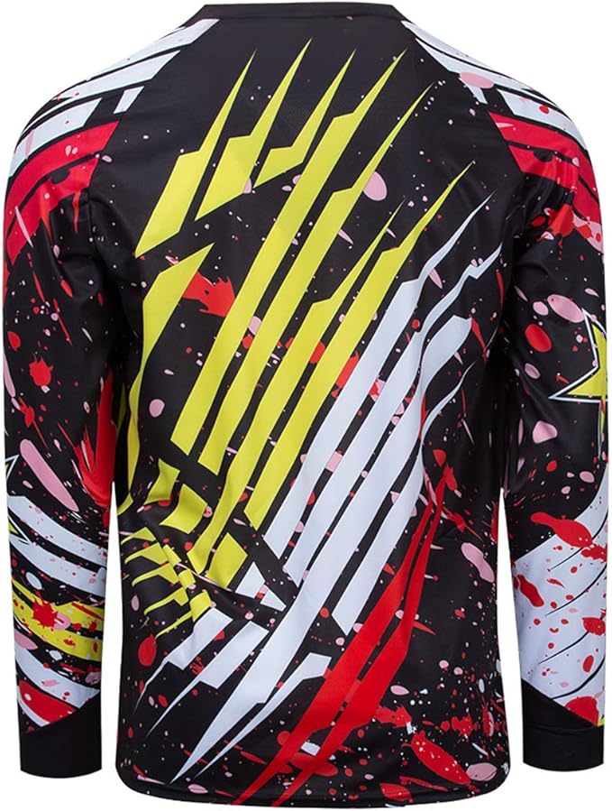 Men's Racing Shirts Summer Motocross Jersey Bicycle Sportswear MTB Jersey Long Sleeve Mountain Bike Clothes