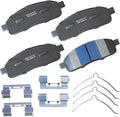 Bendix Premium SBC1083 Ceramic Front Brake Pads for Ford F-150 2009-2004, Lobo 2005-2004
