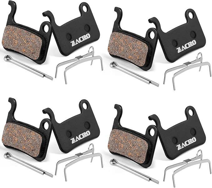 Zacro Bike Brake Pads for BMX, MTB & Road Bikes, Easy Installation, Durable & Quiet
