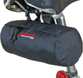 Bushwhacker Waco Black Bicycle Handlebar & Seat Bag – Cycling Pack for Bike Cylinder Storage – Versatile Saddle Bag for Front or Rear Accessories, Ideal for Cycling and Snowmobile Use