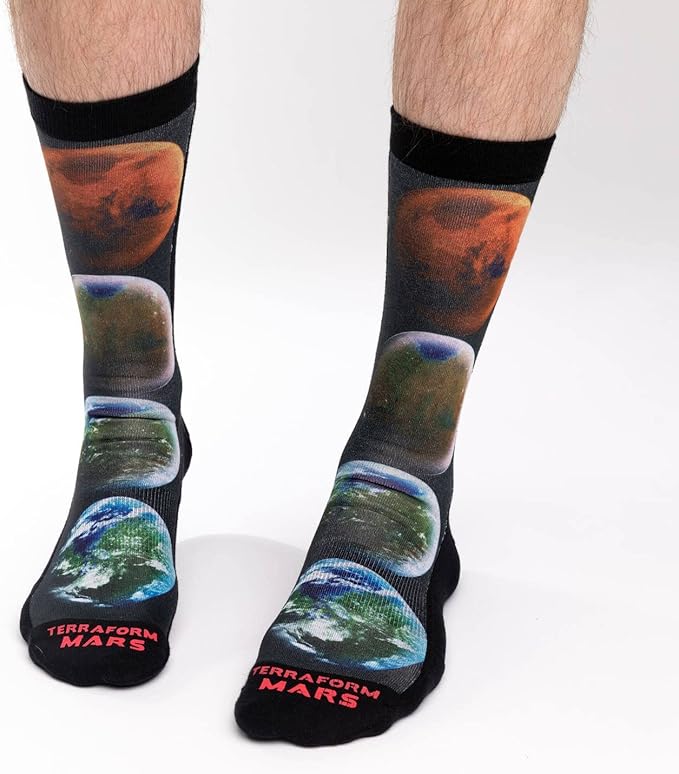 Good Luck Sock Novelty Crew Socks for Adults - For Men, Women and Teens