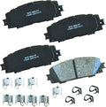 Bendix Premium SBC1184A Ceramic Front Brake Pads for Select Models Lexus CT200h, Toyota Corolla, Prius, Prius AWD-e, C, Plug-In, Prime