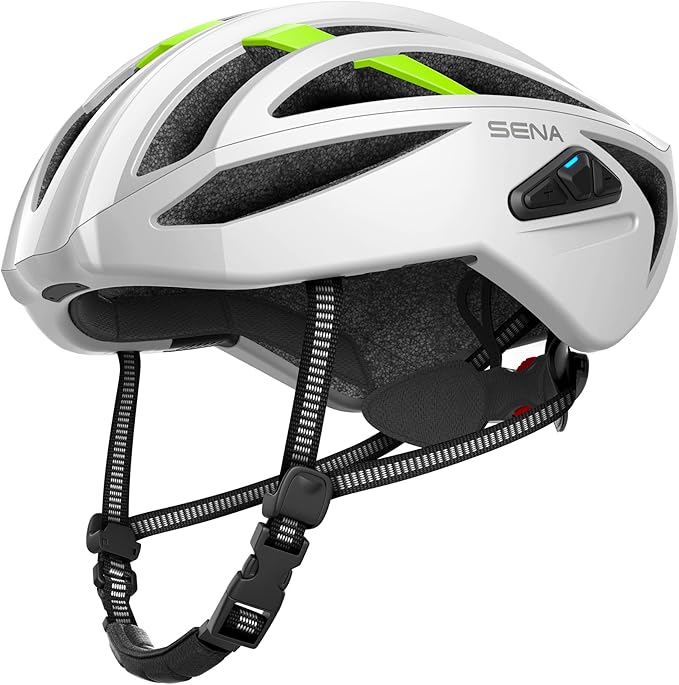 Sena R2 / R2 EVO / (Alexa Built-in) only R2X, Smart Bluetooth and Mesh Intercom Communications Road Cycling Helmet