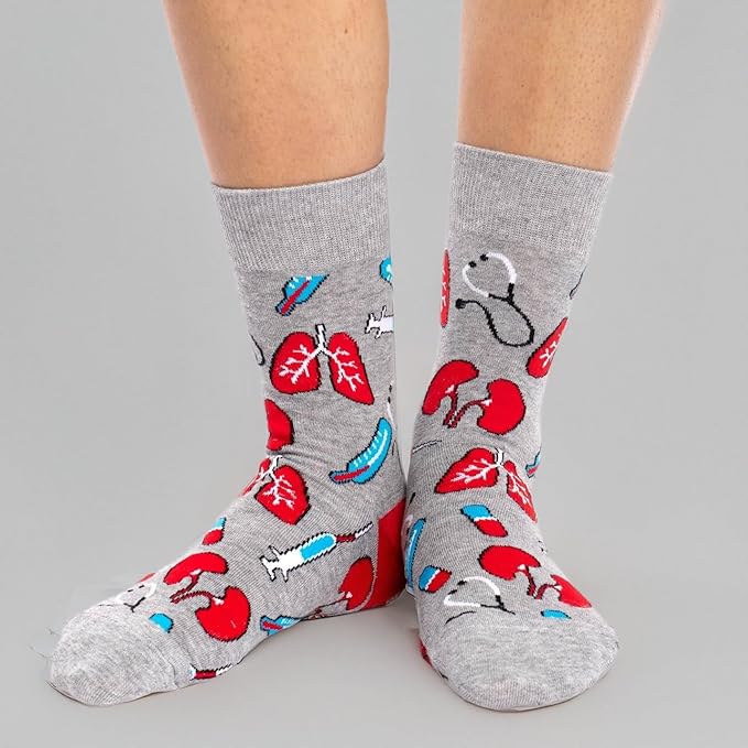Good Luck Sock Novelty Crew Socks for Adults - For Men, Women and Teens