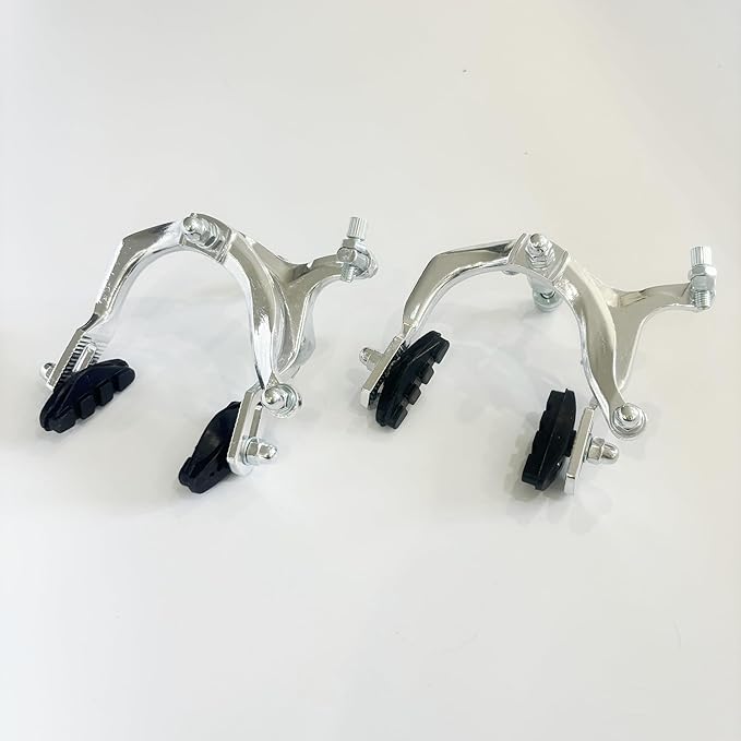 CDHPOWER Bike Brake Calipers Set C Brake Caliper Rear & Front Brakes Kit Aluminum Alloy Side Pull Brake for MTB Mountain Bike, Road Bicycle (1 Pair)