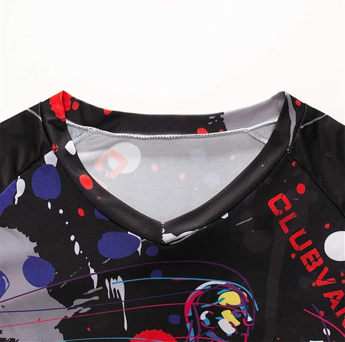 Men's Racing Shirts Summer Motocross Jersey Bicycle Sportswear MTB Jersey Long Sleeve Mountain Bike Clothes