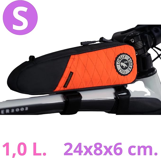 ULAC TREKKING GT BOLT-ON Bike Top Tube Bag, Waterproof Pouch Pack, Cycling Accessories Pouch for Mountain Road Bike