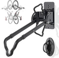 CyclingDeal Swivel Bike Wall Mount Rack - Vertical Adjustable Foldable Bicycle Parking Rack with Wheel Holder - for 20"-29" MTB 700C Road Bikes Home Garage Storage