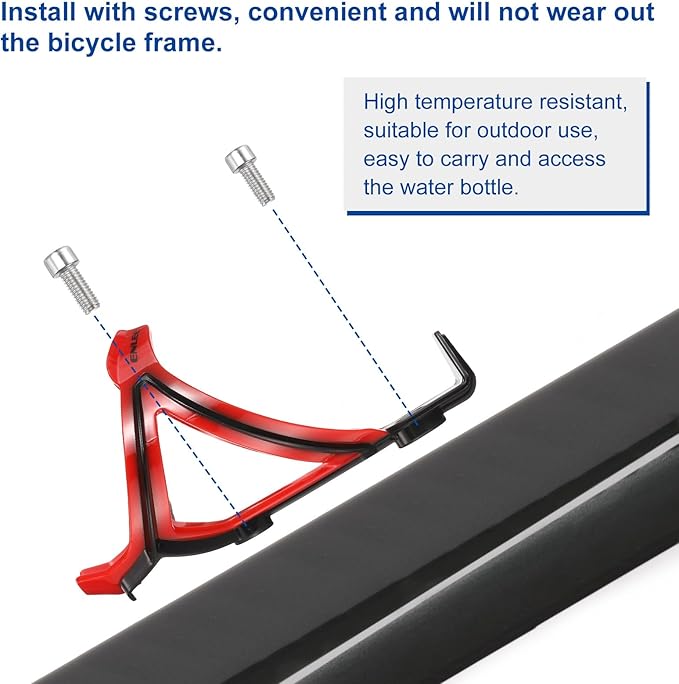 HARFINGTON Bicycle Water Bottle Holder Lightweight Bike Bottle Cages Cycling Cup Holder for MTB Road Gravel