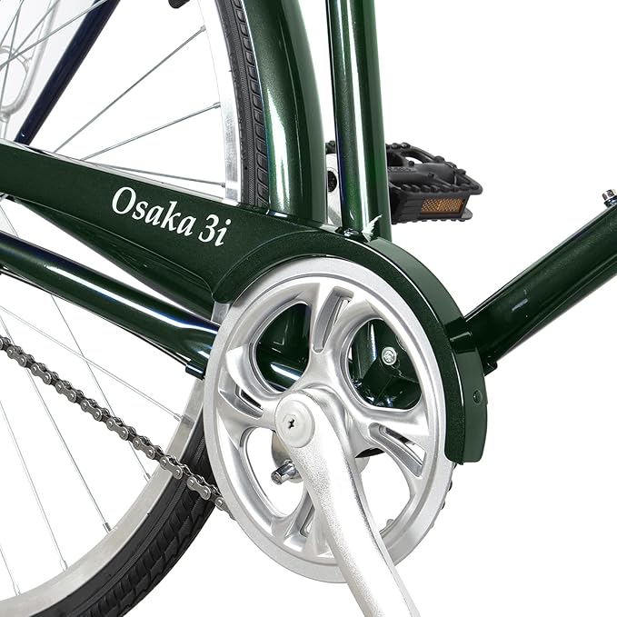 Tracer Osaka Hybrid Bikes for Women/Men,Steel Frame, 7-Speed/Inter-3 Speed, 700c Wheels,City Bike,Comfort Bike,Commuter Bike,Womens Bike Multiple Color