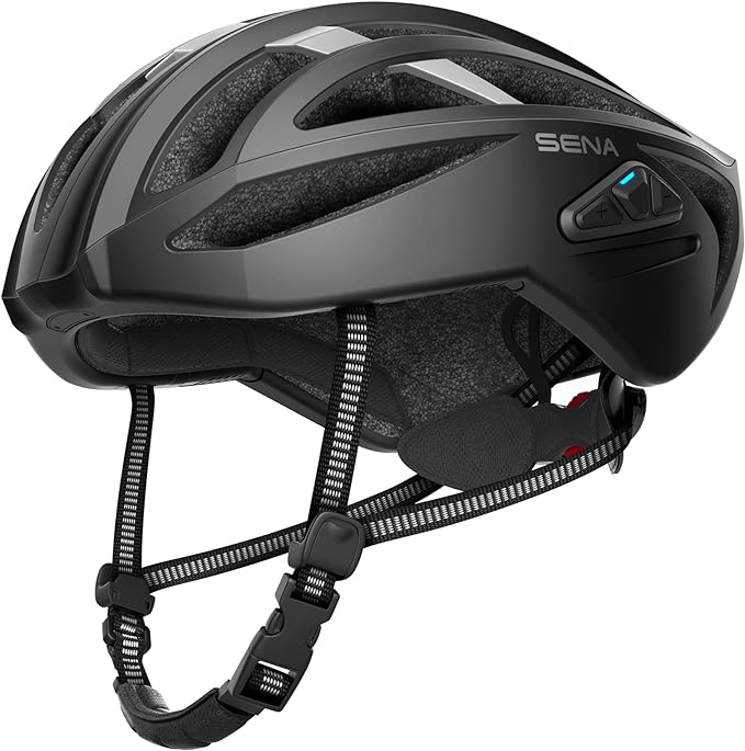 Sena R2 / R2 EVO / (Alexa Built-in) only R2X, Smart Bluetooth and Mesh Intercom Communications Road Cycling Helmet