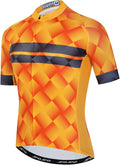 Men Cycling Jersey Skull Bike Short Sleeve Tops Quick-Dry Reflective 3-Pockets S-3XL