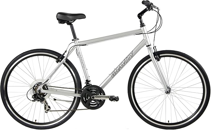 Gravity Swift 24 Dlx24 Super Hybrid Bike 24 Speed Flat Bar Road Bicycle