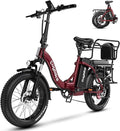 1000W Folding Electric Bike,48V 20AH Removable Battery E Bike,30+MPH,80 Miles Max Range Electric Bike for Adults,20" Fat Tire Foldable ebike,Adult Electric Bicycle for Commute Beach Snow
