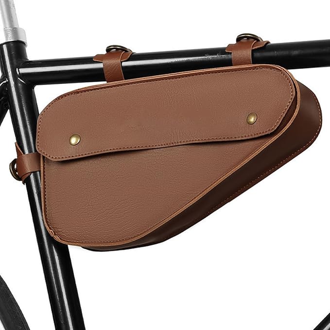 Bikes Triangular Pouches Mountain Bicycles Frame Front Top Tube Bag Pouches Practical Bikes Storage Cycling Part Triangular Pouch Saddles Cycling Storage Bike