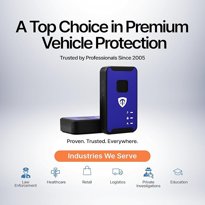 Brickhouse Security Spark Nano 7 GPS Tracker for Vehicles - Covert Car Tracker Device and Fleet GPS Tracker - GPS Tracking Device with App and 4G LTE Coverage in North America - Subscription Required